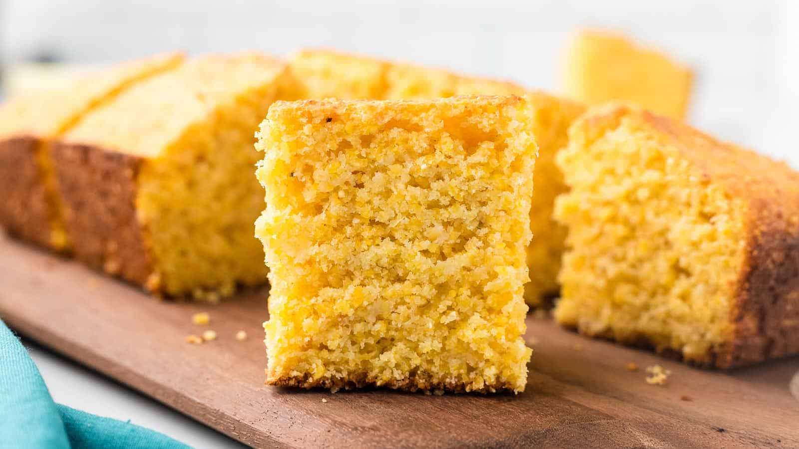 Cornbread recipe by Cheerful Cook.