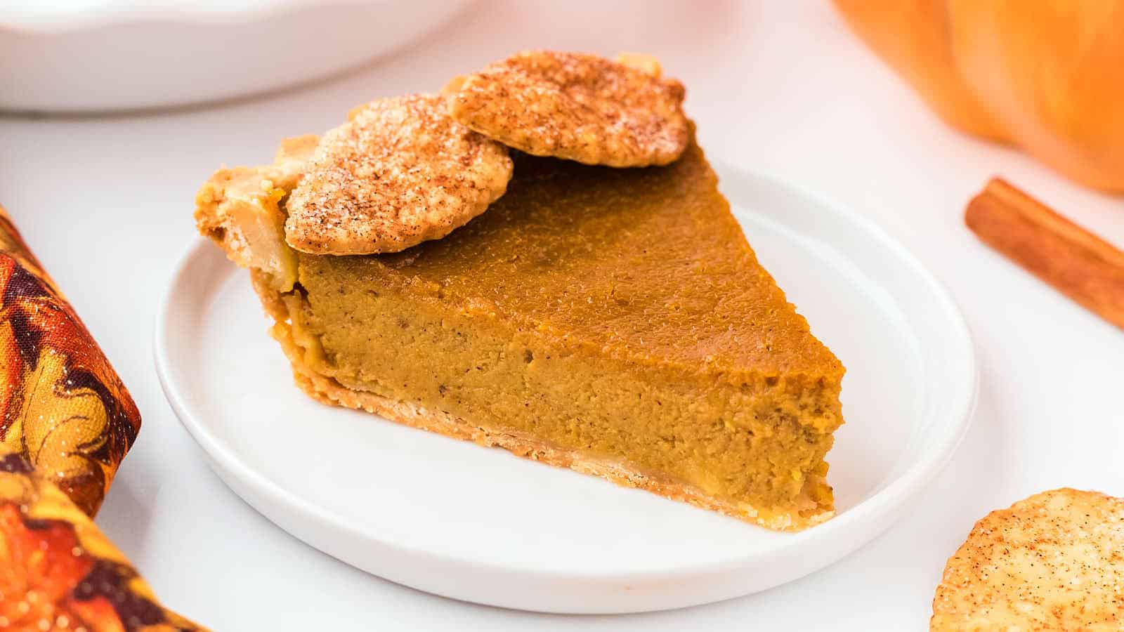 Easy Pumpkin Pie with Canned Pumpkin recipe by Cheerful Cook.