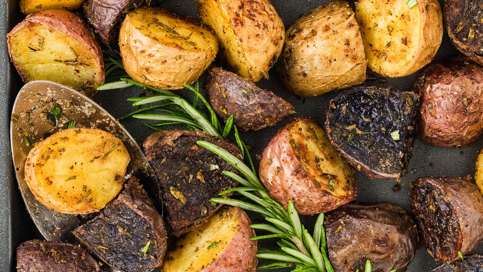 Rosemary Roasted Potatoes recipe by Cheerful Cook.