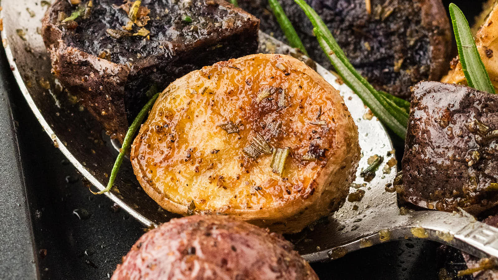 Rosemary Roasted Potatoes recipe by Cheerful Cook.