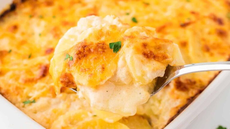 Scallop Potatoes recipe by Cheerful Cook.