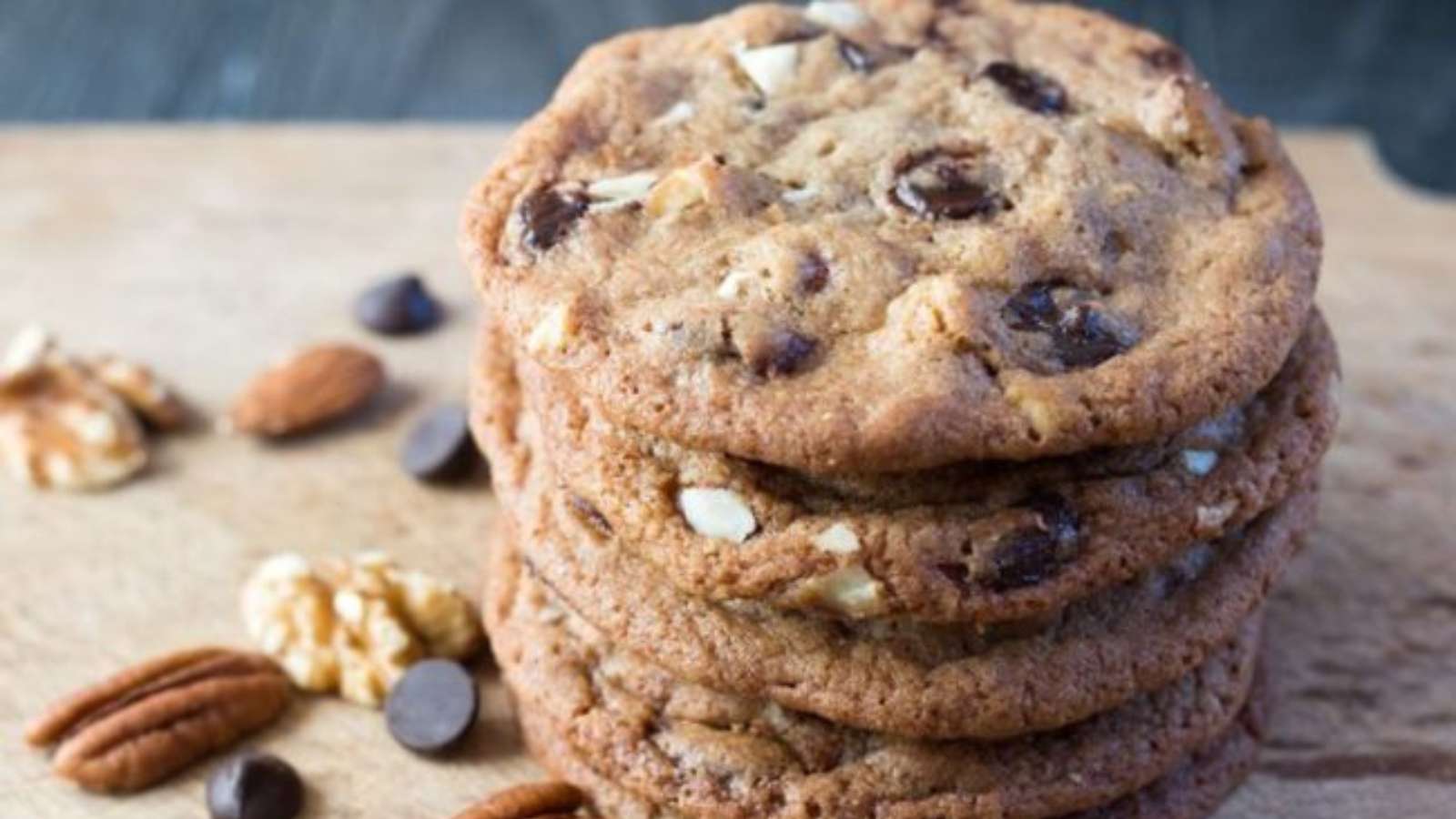 25 Chocolate Chip Cookie Recipes You’ll Want to Bake Right Now 14 Nutty Chocolate Chip Cookies recipe by Erren’s Kitchen.