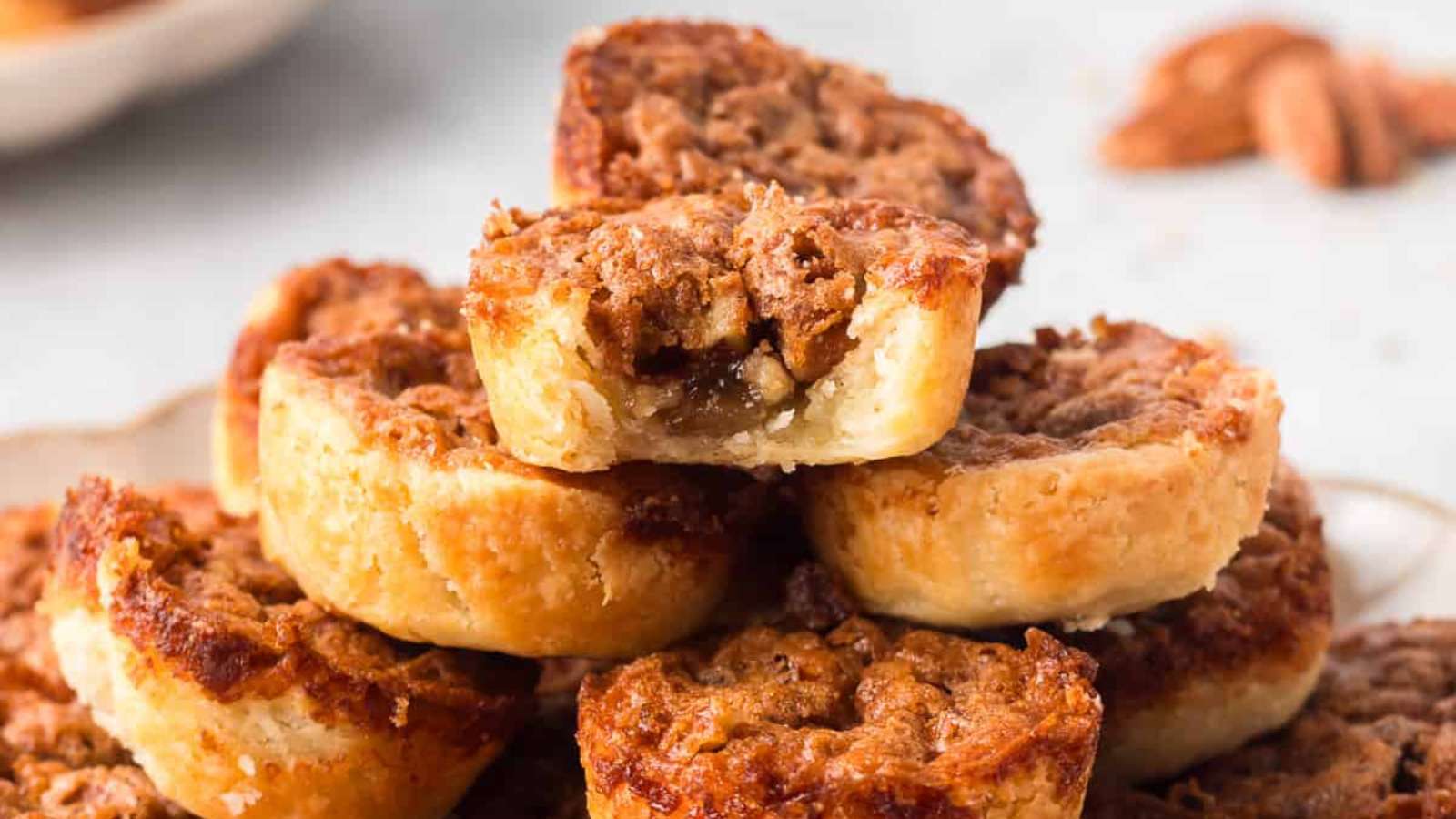23 Best Holiday Desserts If You Love Pecans 19 Pecan Tarts recipe by Valerie’s Kitchen.