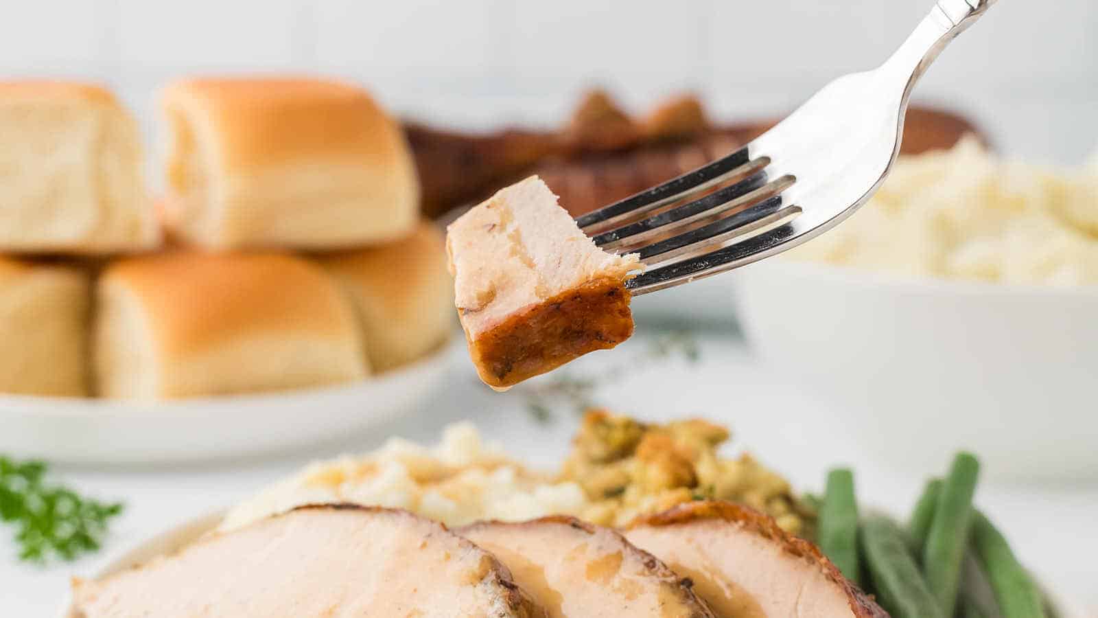 Thanksgiving Turkey recipe by Cheerful Cook.