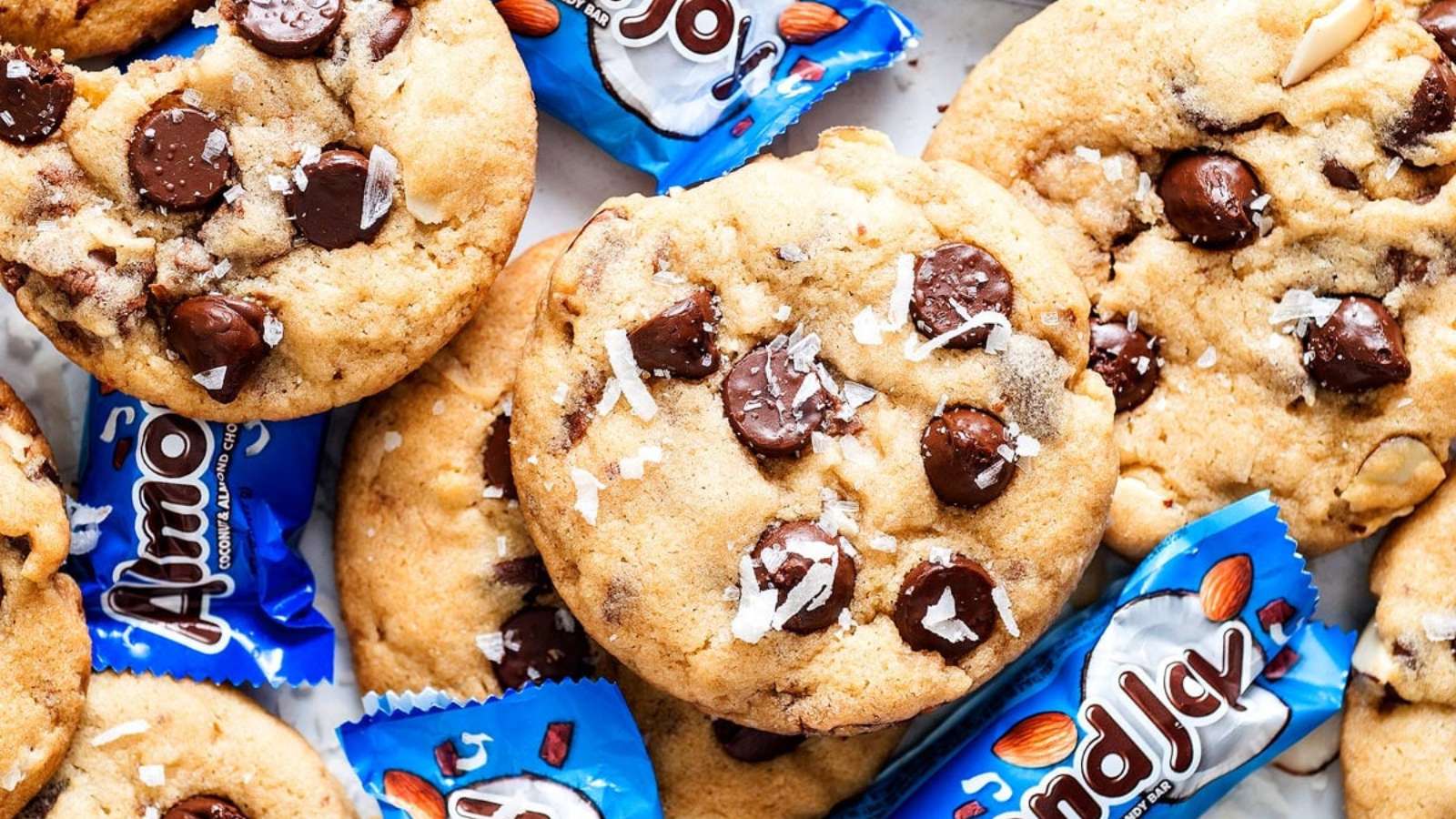 25 Chocolate Chip Cookie Recipes You’ll Want to Bake Right Now 13 Almond Joy Chocolate Chip Cookies recipe by xoxoBella.