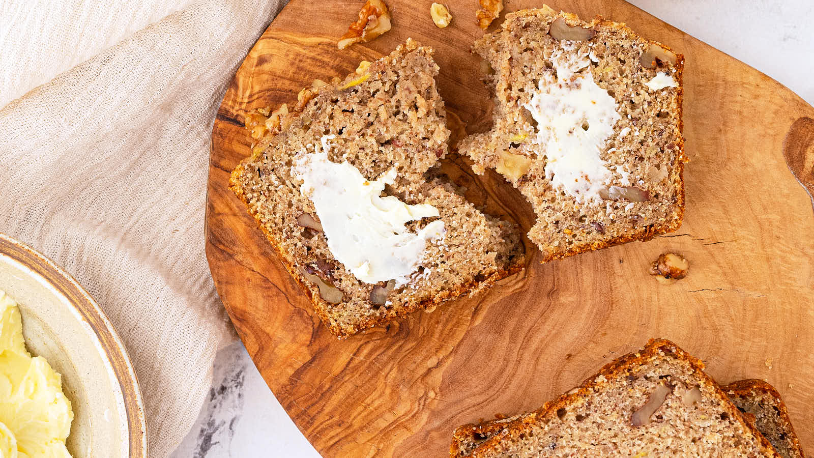 Sourdough Banana Bread recipe by Cheerful Cook.