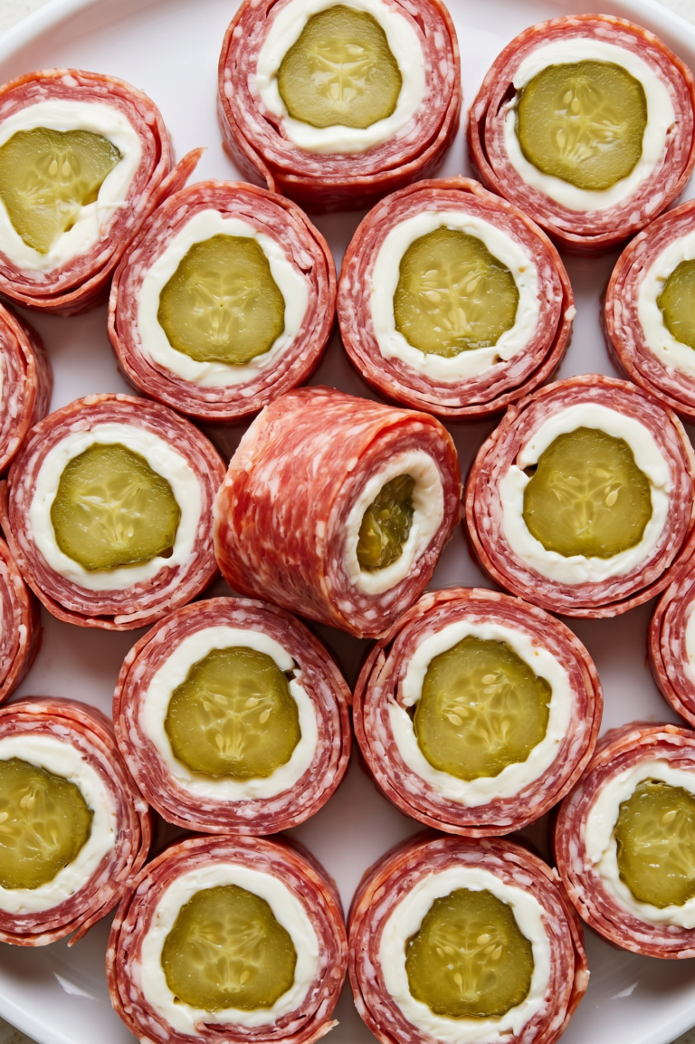 3 Ingredient Salami Pickle Bites 2