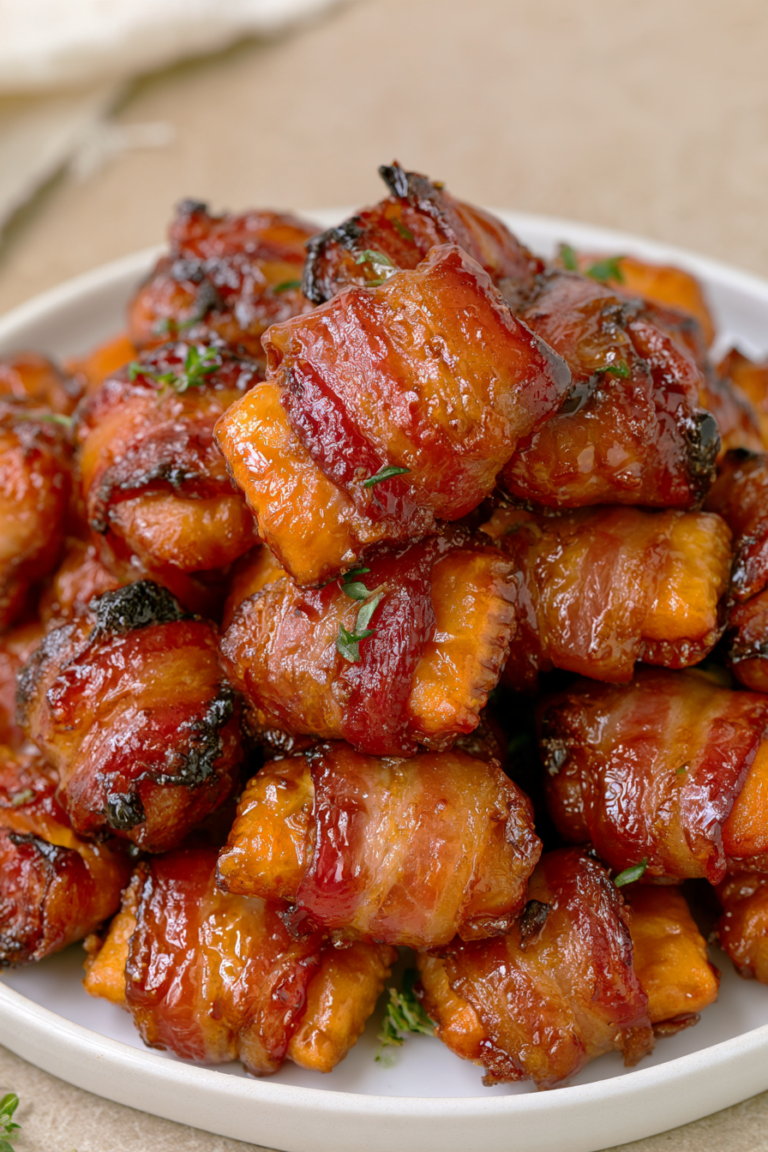 Candied Bacon Crackers 1