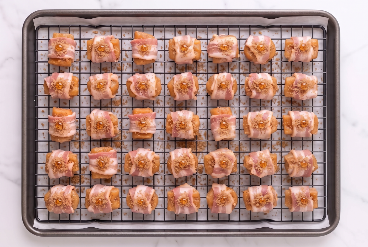 Candied Bacon Crackers 6 Candied Bacon Crackers inprocess3 edited