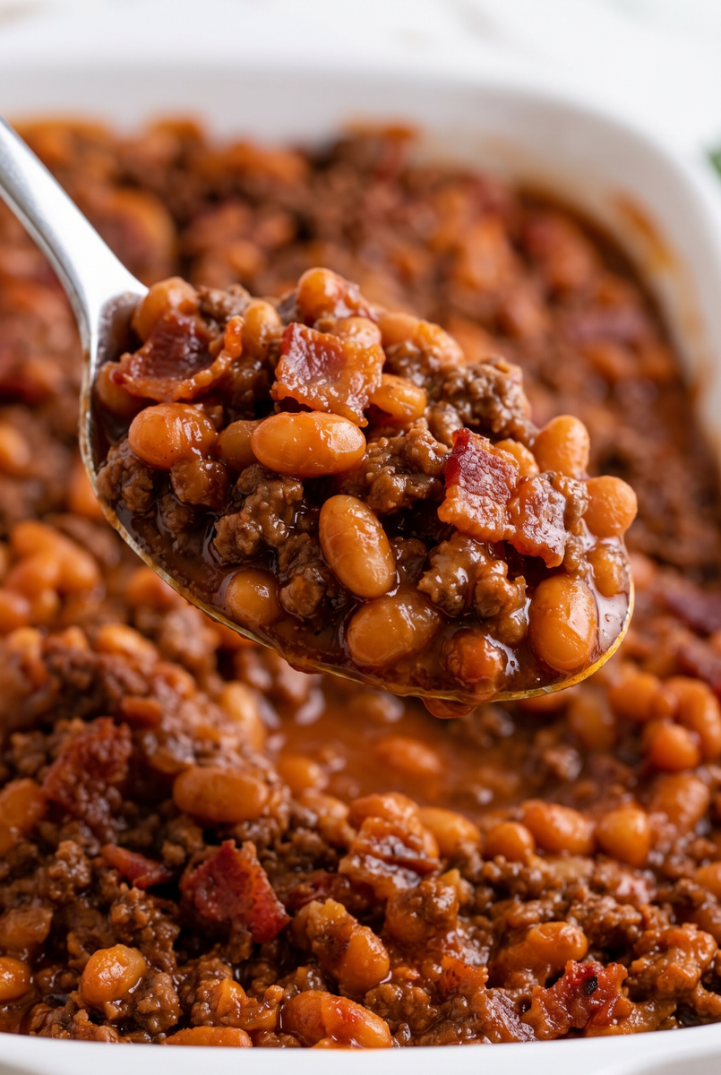 Easy Hearty Cowboy Baked Beans 4 Easy Hearty Cowboy Baked Beans 2
