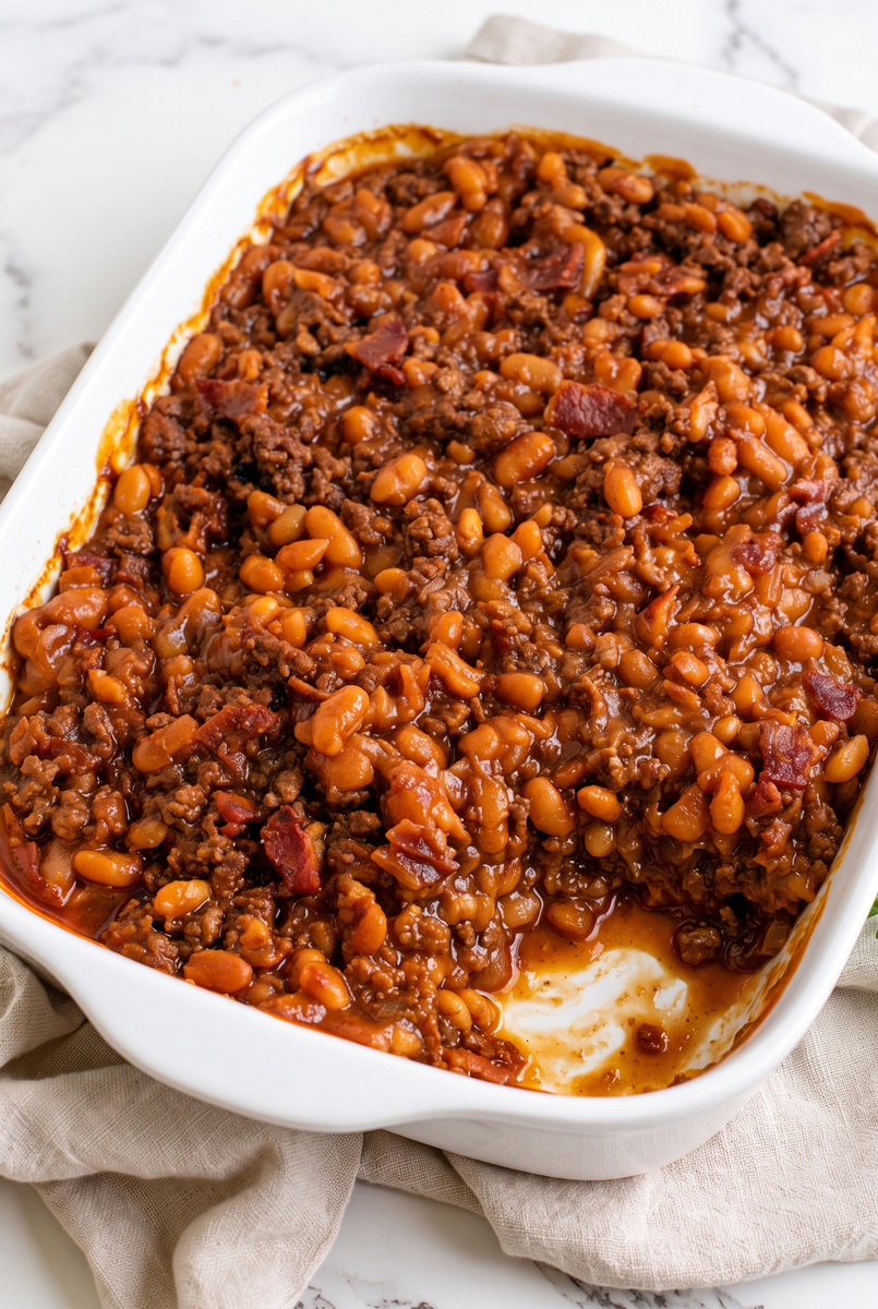 Easy Hearty Cowboy Baked Beans 2 Easy Hearty Cowboy Baked Beans 3