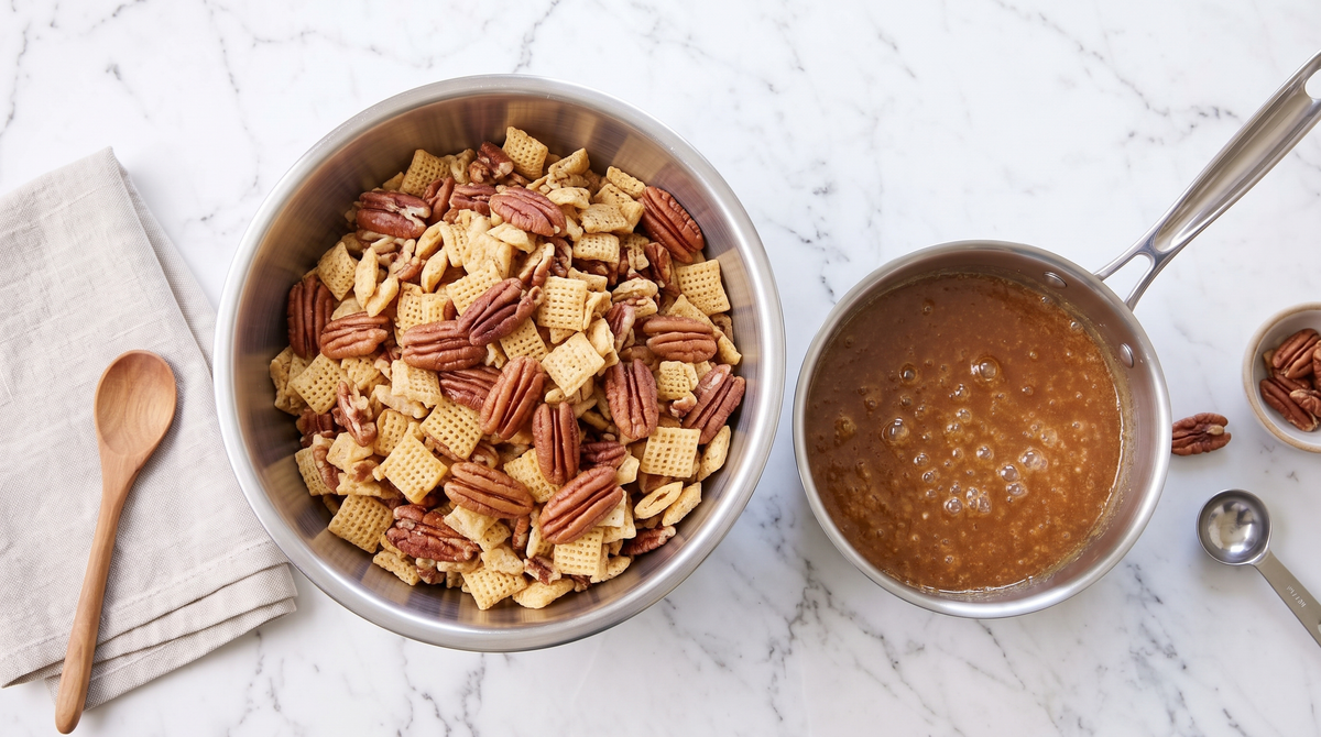 Praline Crunch 4 Praline Crunch step1