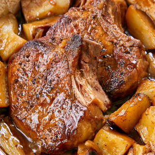 Slow Cooker 4 Ingredient Apple Cinnamon Pork Chops 01