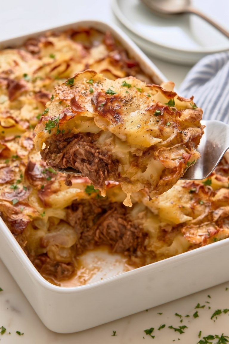 3 Ingredient Canned Corned Beef Potato Bake 03