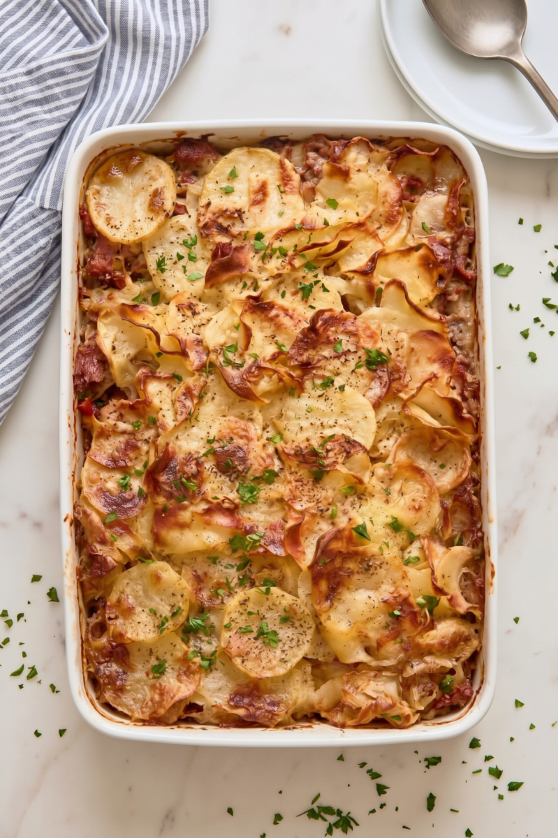 3-Ingredient Canned Corned Beef Potato Bake 1 3 Ingredient Canned Corned Beef Potato Bake 04