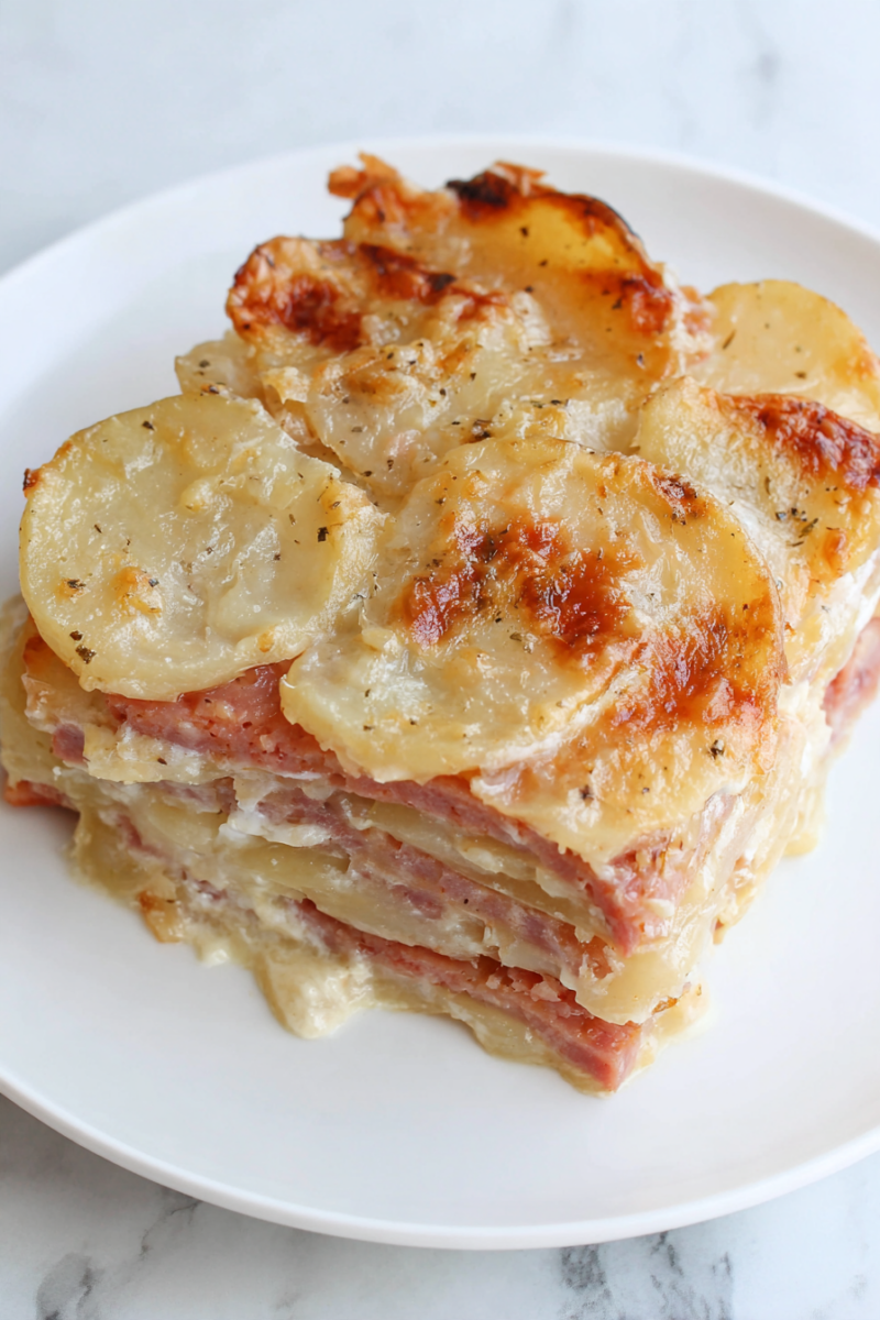 3-Ingredient Spam Potato Bake 2 3 Ingredient Spam Potato Bake 3