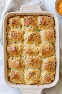4 Ingredient Chicken Crescent Bake Recipe Easy 1