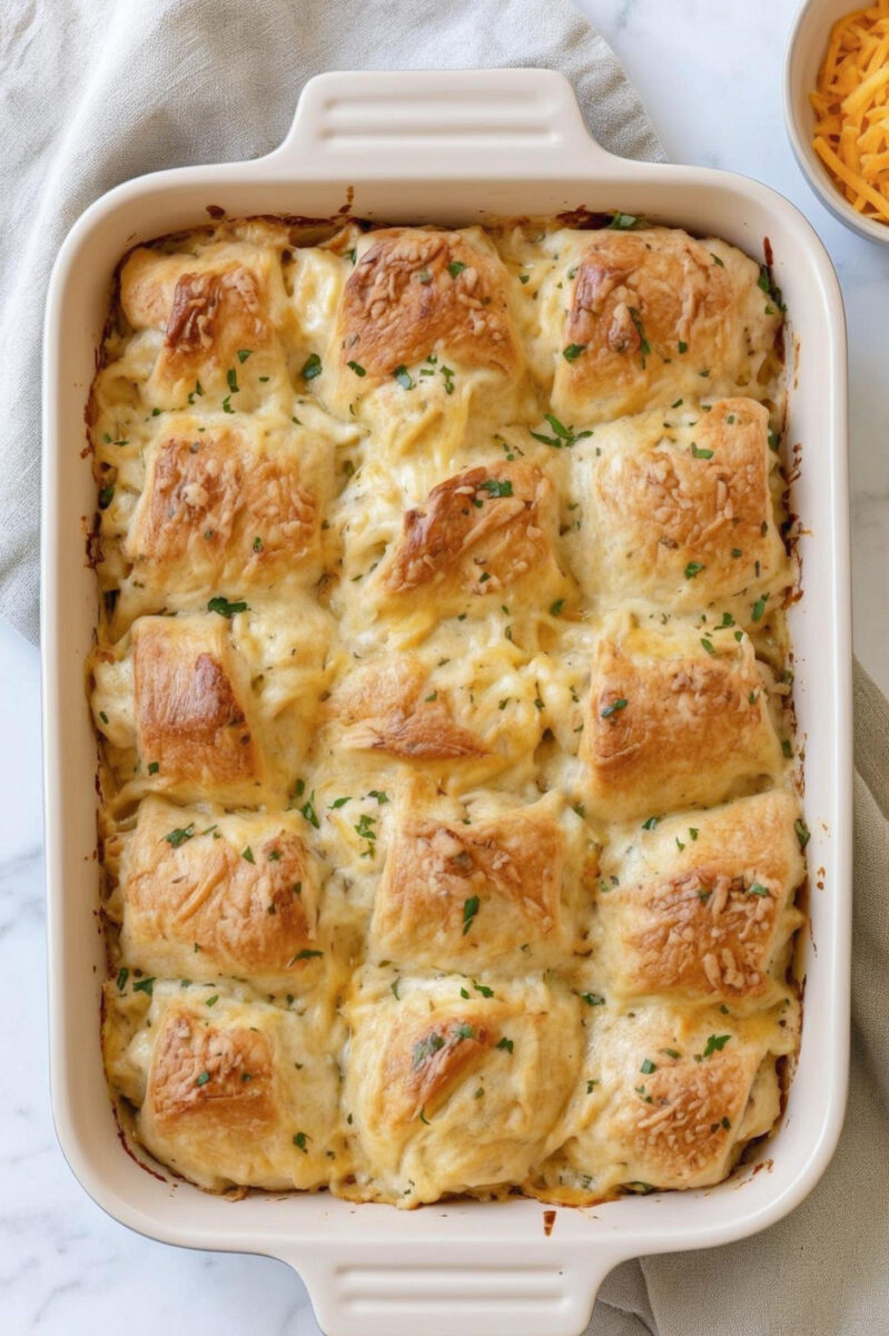 4-Ingredient Chicken Crescent Bake Recipe (Easy) 1 4 Ingredient Chicken Crescent Bake Recipe Easy 1