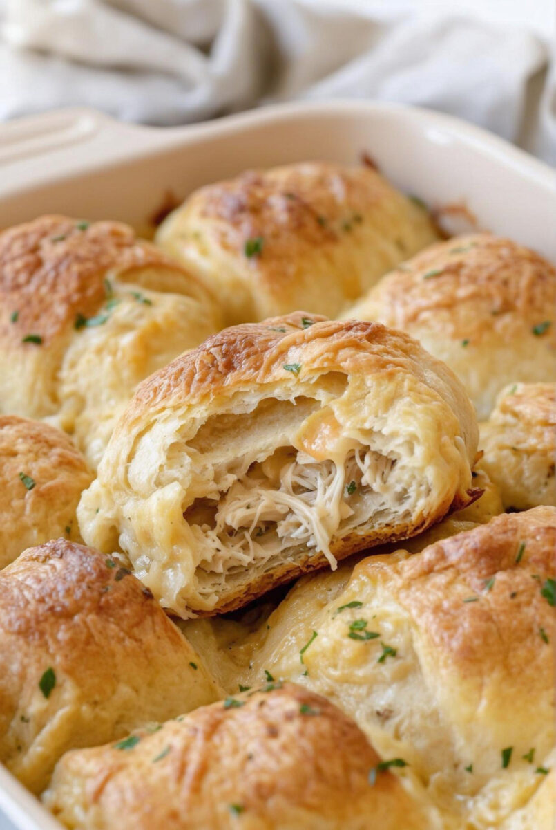 4-Ingredient Chicken Crescent Bake Recipe (Easy) 2 4 Ingredient Chicken Crescent Bake Recipe Easy 3