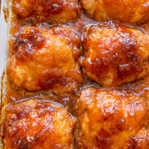 4-Ingredient Dump-and-Bake Chicken 9 4 Ingredient Dump and Bake Chicken 1