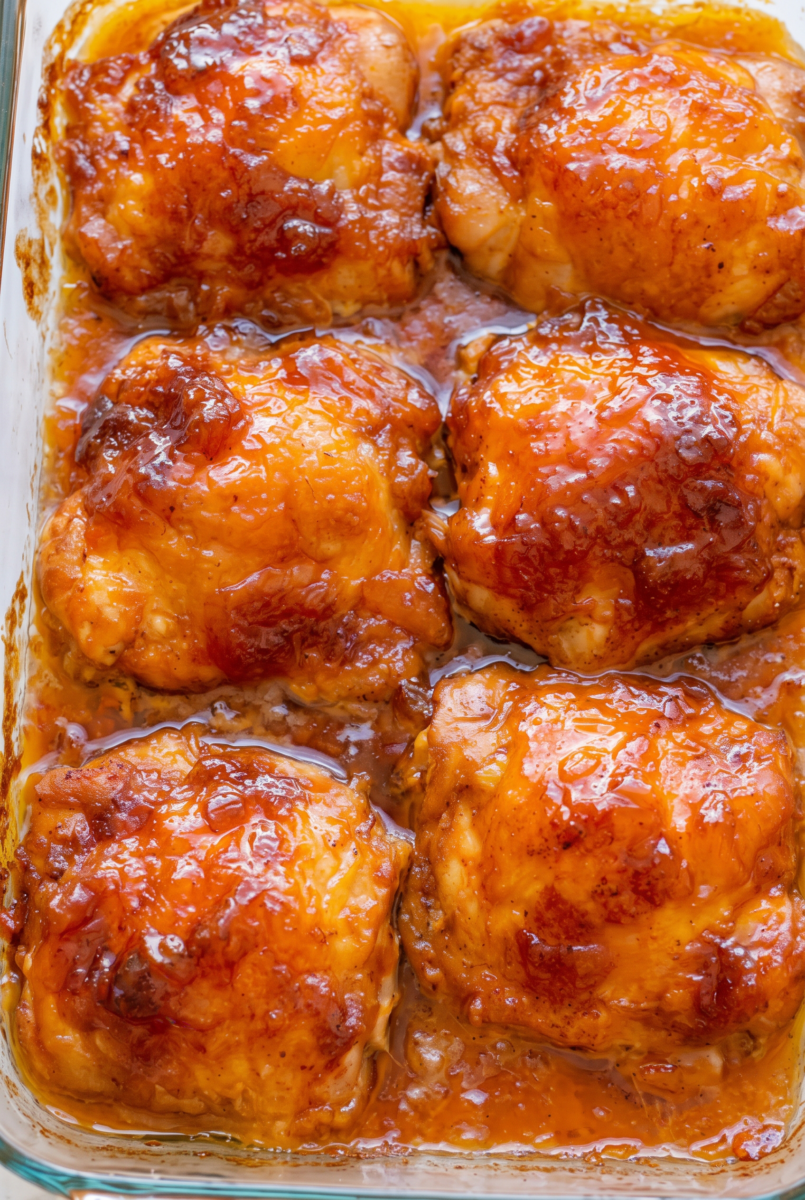 4-Ingredient Dump-and-Bake Chicken 1 4 Ingredient Dump and Bake Chicken 1