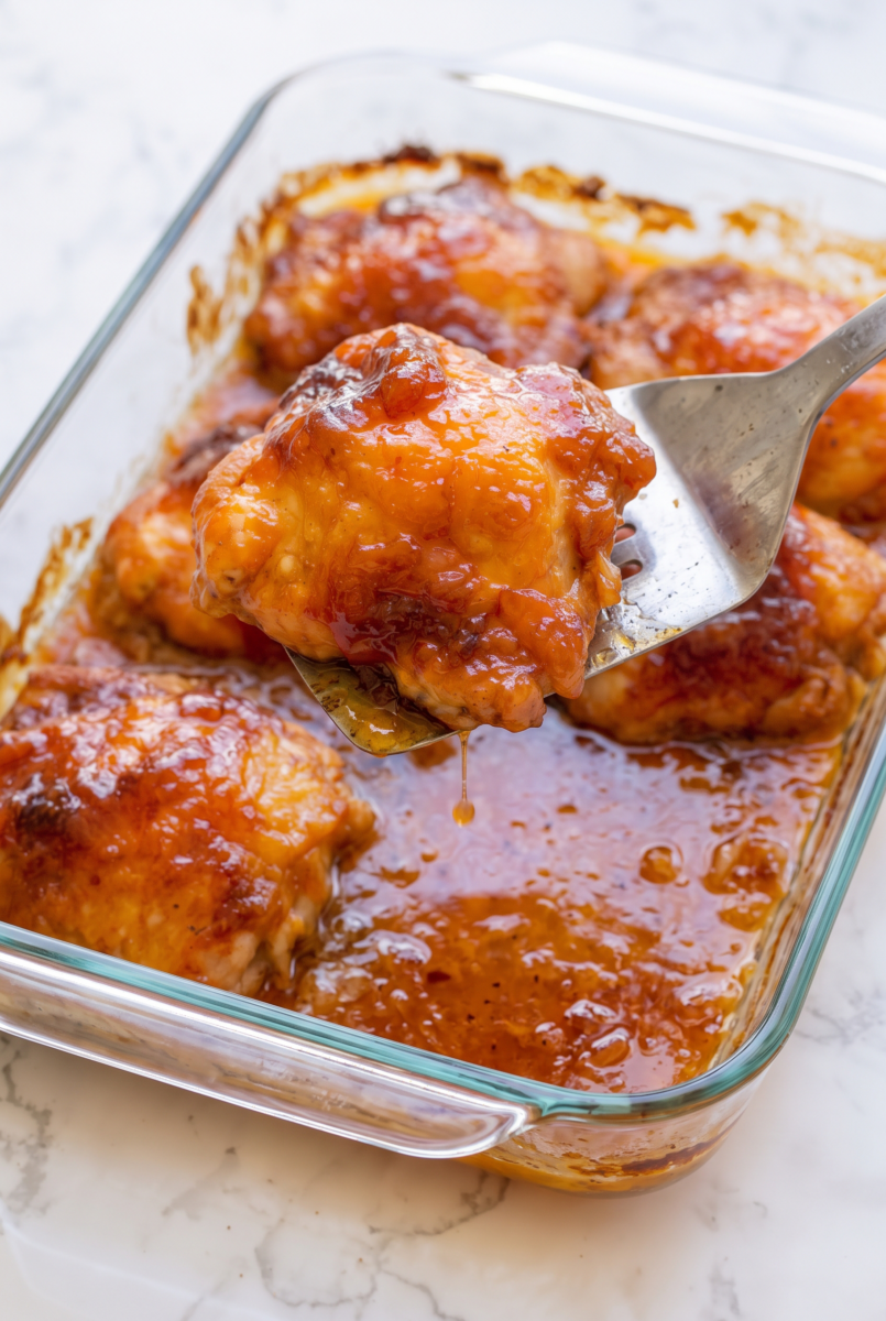 4-Ingredient Dump-and-Bake Chicken 2 4 Ingredient Dump and Bake Chicken 3