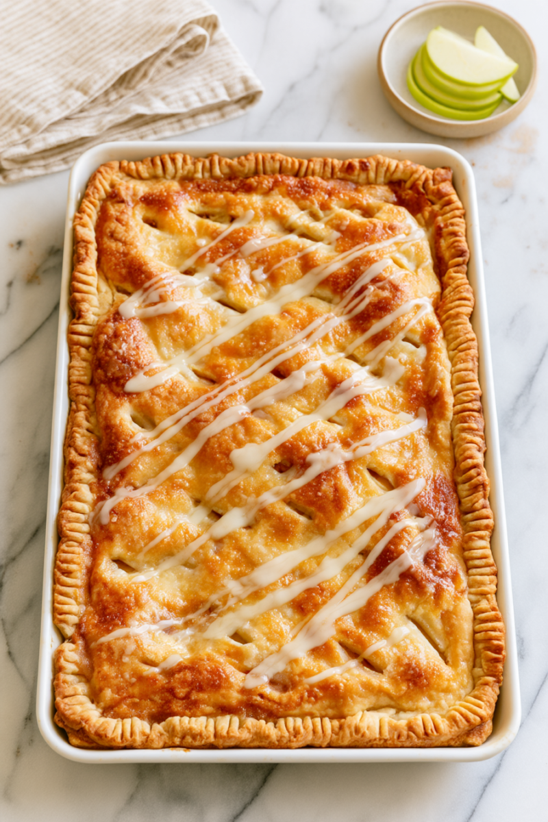 Apple Slab Pie 1 Apple Slab Pie 2