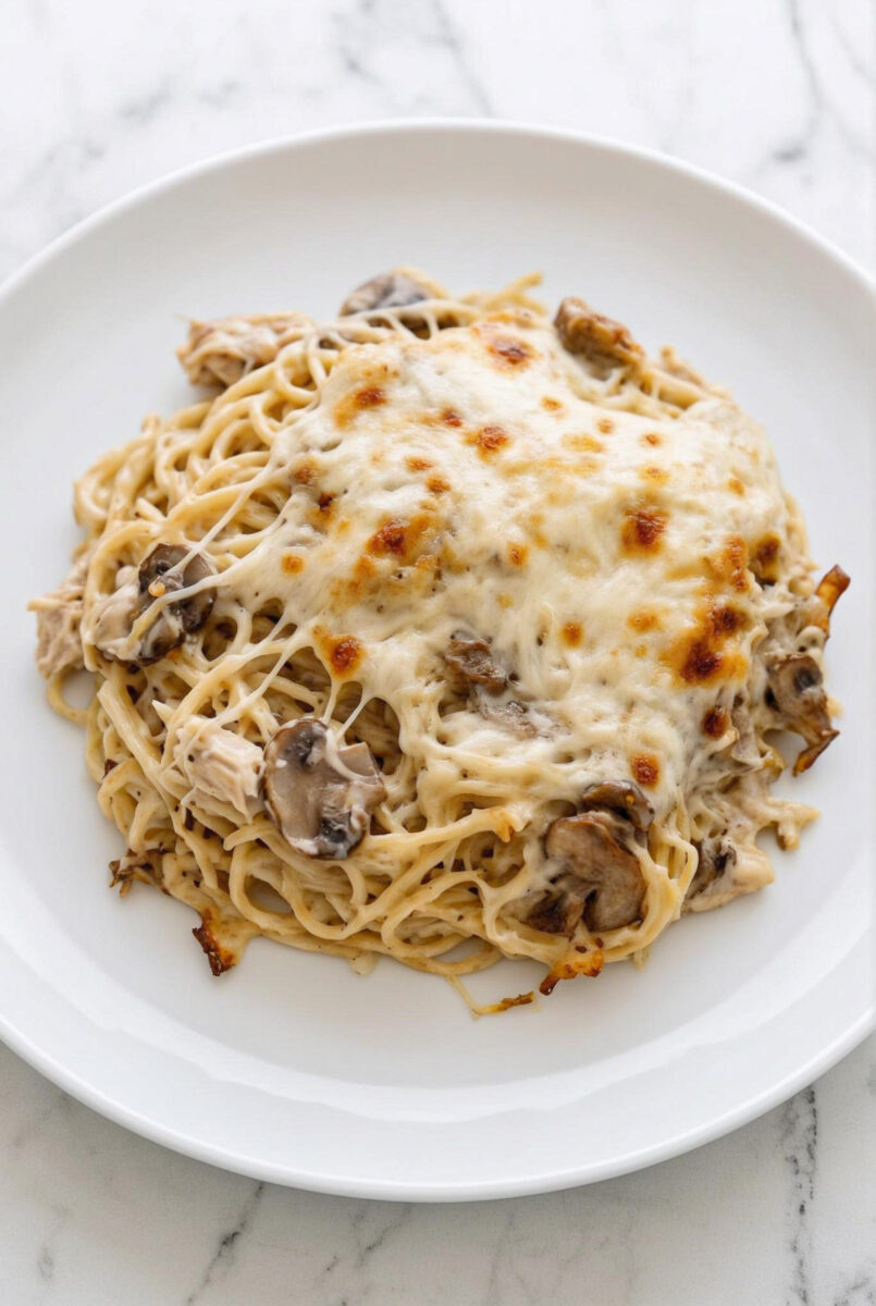 Creamy Chicken Tetrazzini 5 Creamy Chicken Tetrazzini 2
