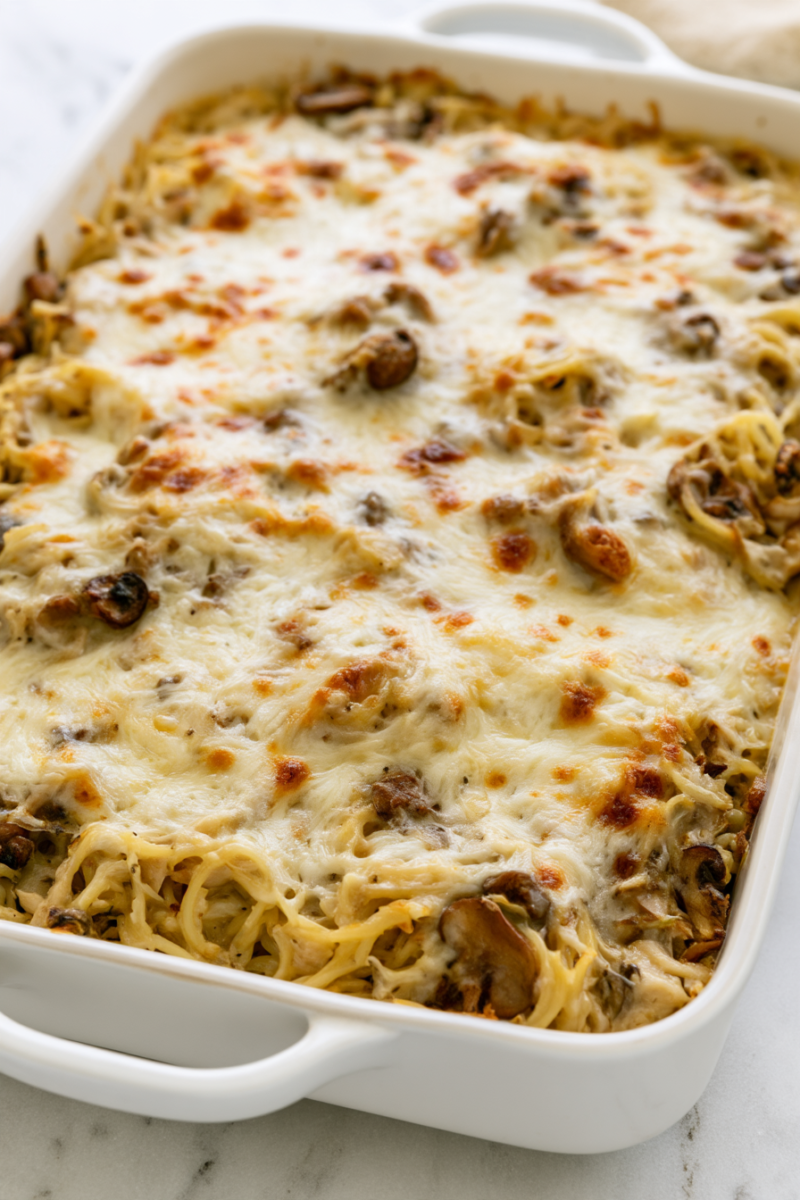 Creamy Chicken Tetrazzini 4 Creamy Chicken Tetrazzini 3
