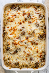 Creamy Chicken Tetrazzini 4