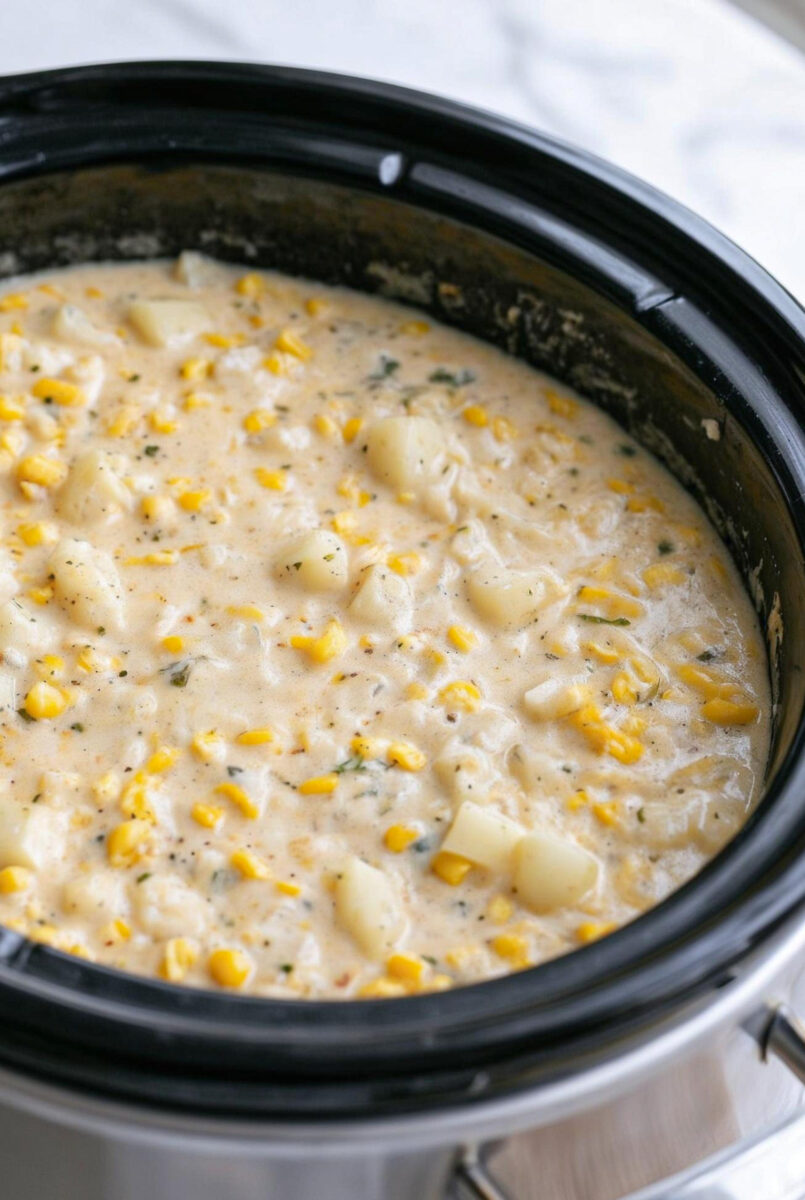Creamy Slow Cooker Corn and Potato Chowder Recipe 2