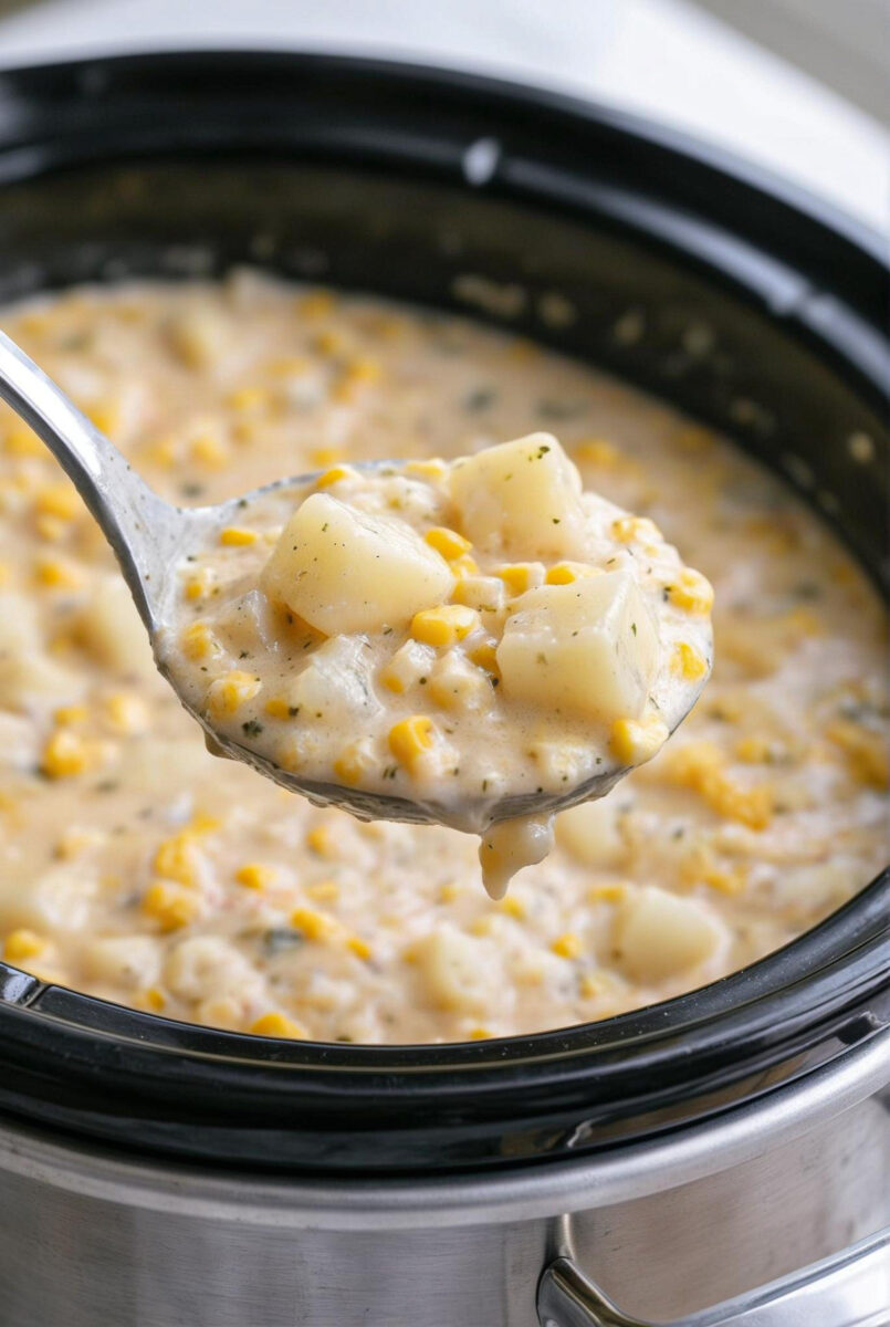Creamy Slow Cooker Corn and Potato Chowder Recipe 3