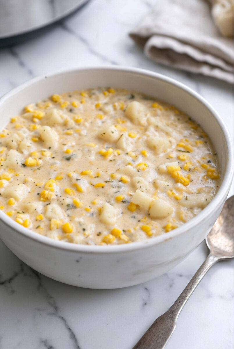 Creamy Slow Cooker Corn and Potato Chowder Recipe 4