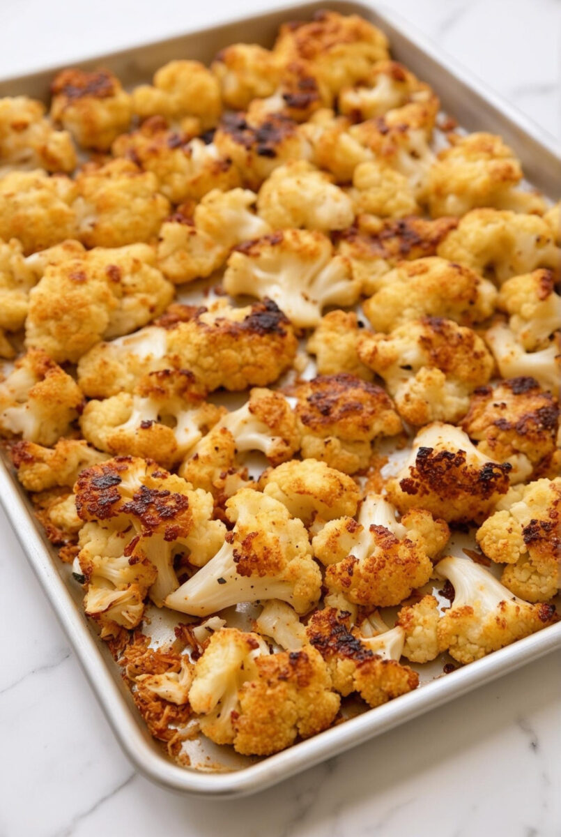 Easy Crispy Roasted Cauliflower Recipe 4