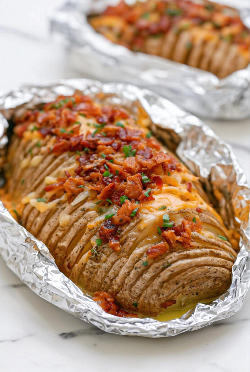 Easy Crockpot Hasselback Potatoes Recipe 3