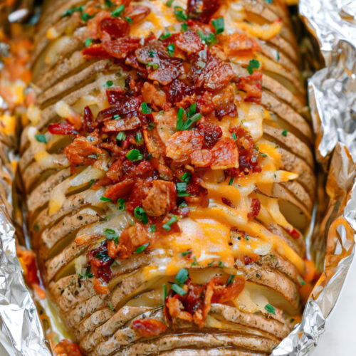 Easy Crockpot Hasselback Potatoes Recipe 5