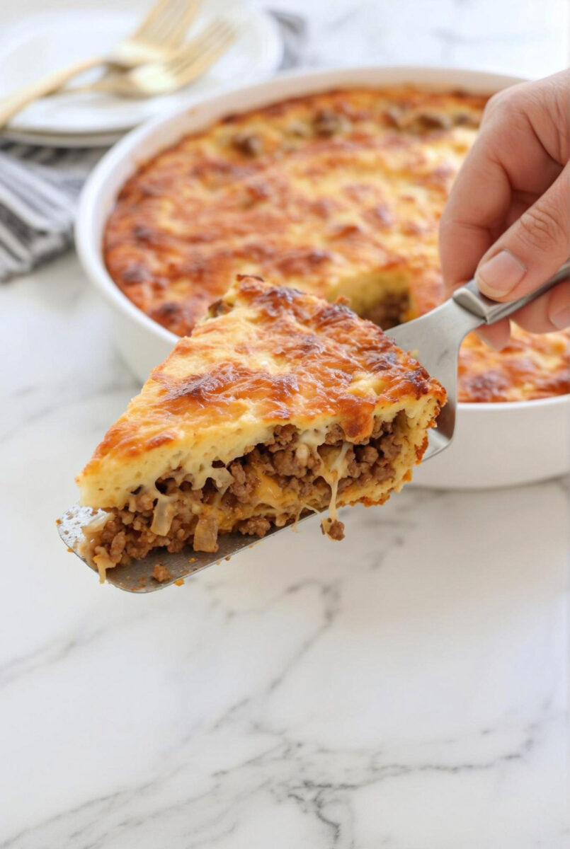 Easy Impossible Taco Pie Recipe 4 Easy Impossible Taco Pie Recipe 4
