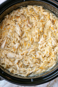 Easy Slow Cooker 5 Ingredient Lemon Chicken Orzo 1