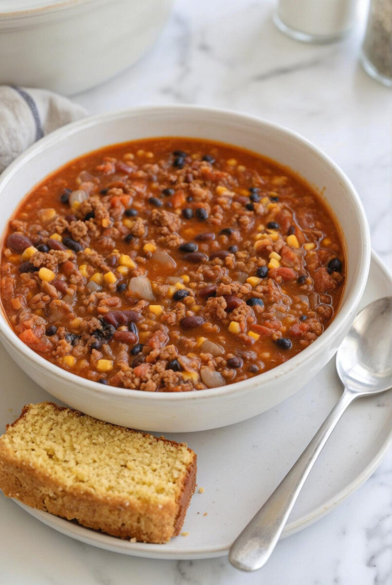 Easy Slow Cooker Taco Soup Recipe 5 Easy Slow Cooker Taco Soup Recipe 1