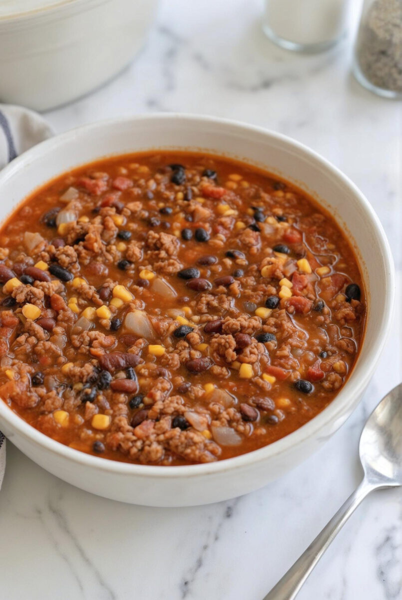 Easy Slow Cooker Taco Soup Recipe 7 Easy Slow Cooker Taco Soup Recipe 4