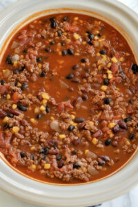 Easy Slow Cooker Taco Soup Recipe 5