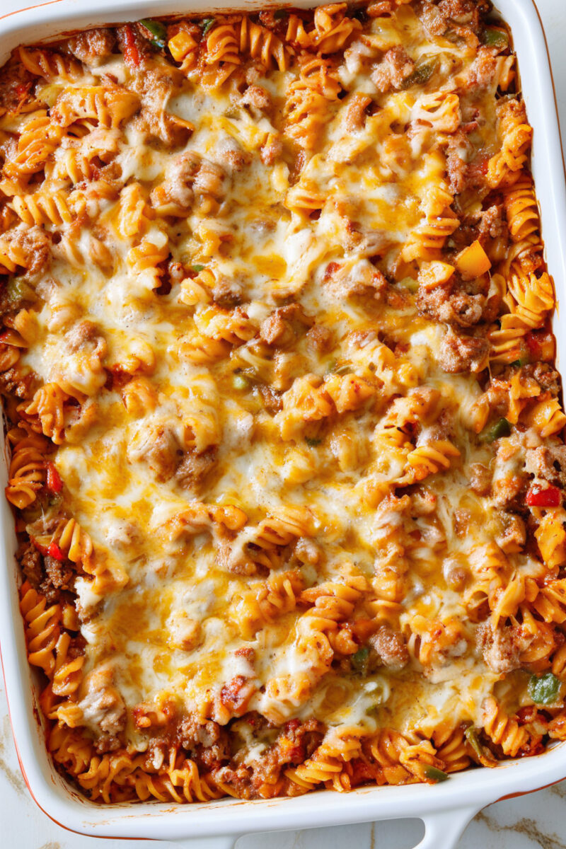 Easy Stuffed Pepper Pasta Casserole Recipe 1