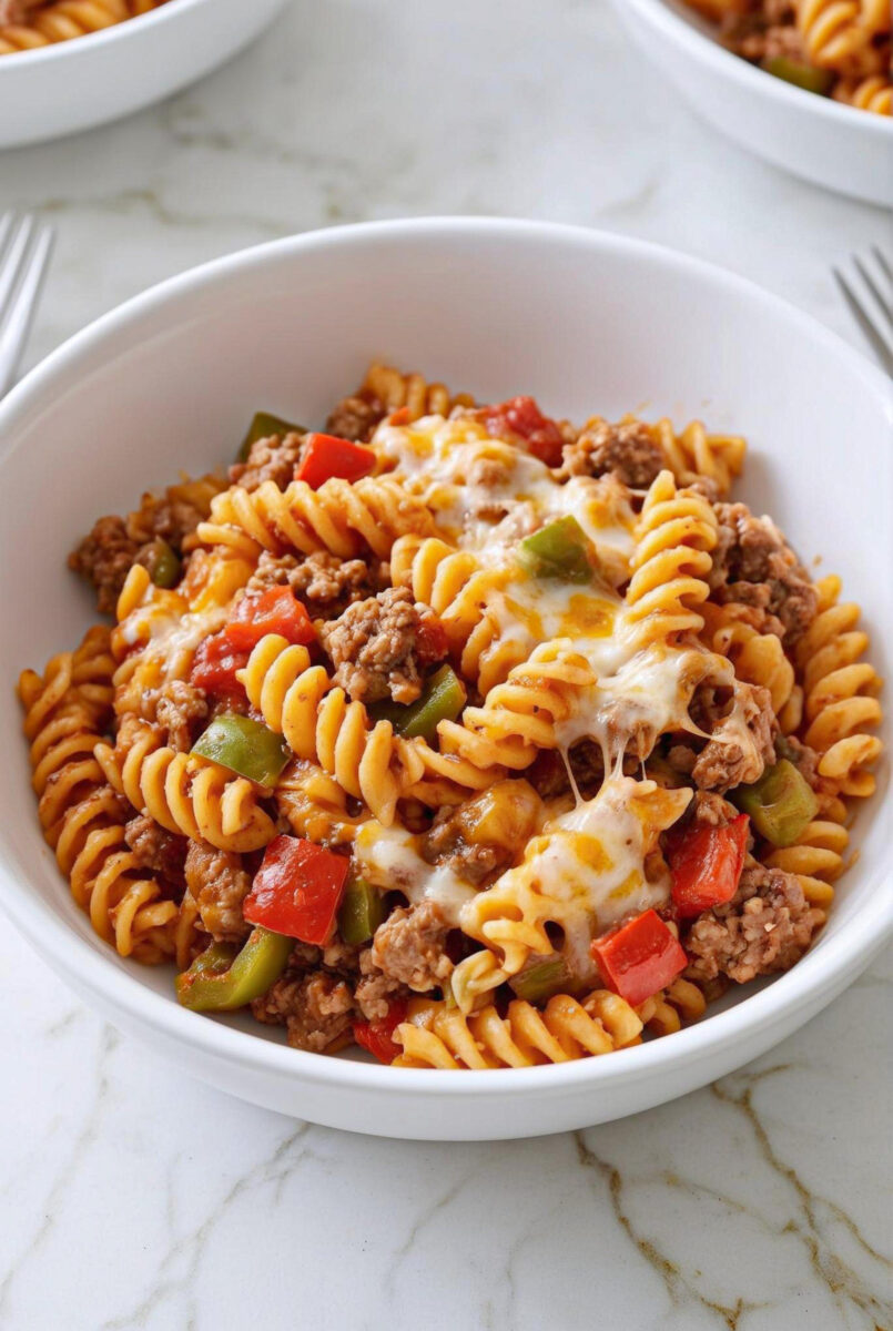 Easy Stuffed Pepper Pasta Casserole Recipe 4