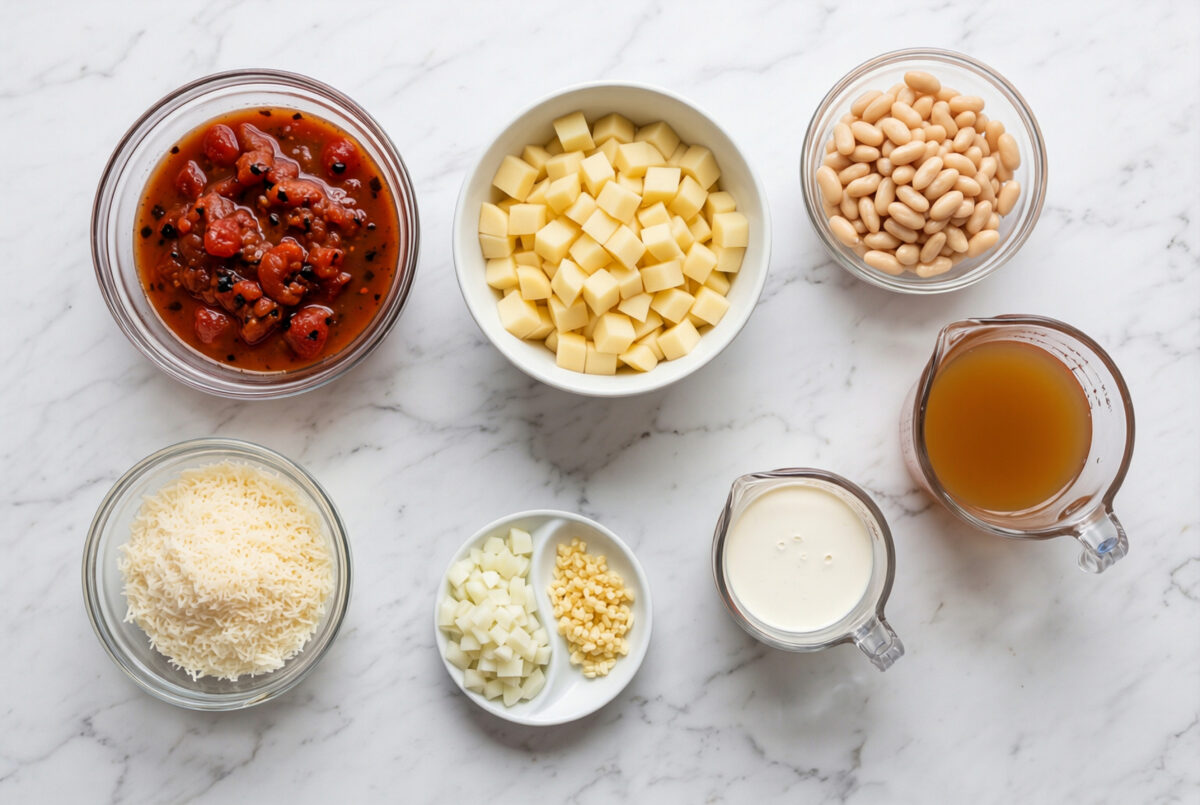Hearty Fire Roasted Tomato Soup 3 Hearty Fire Roasted Tomato Soup ingredients