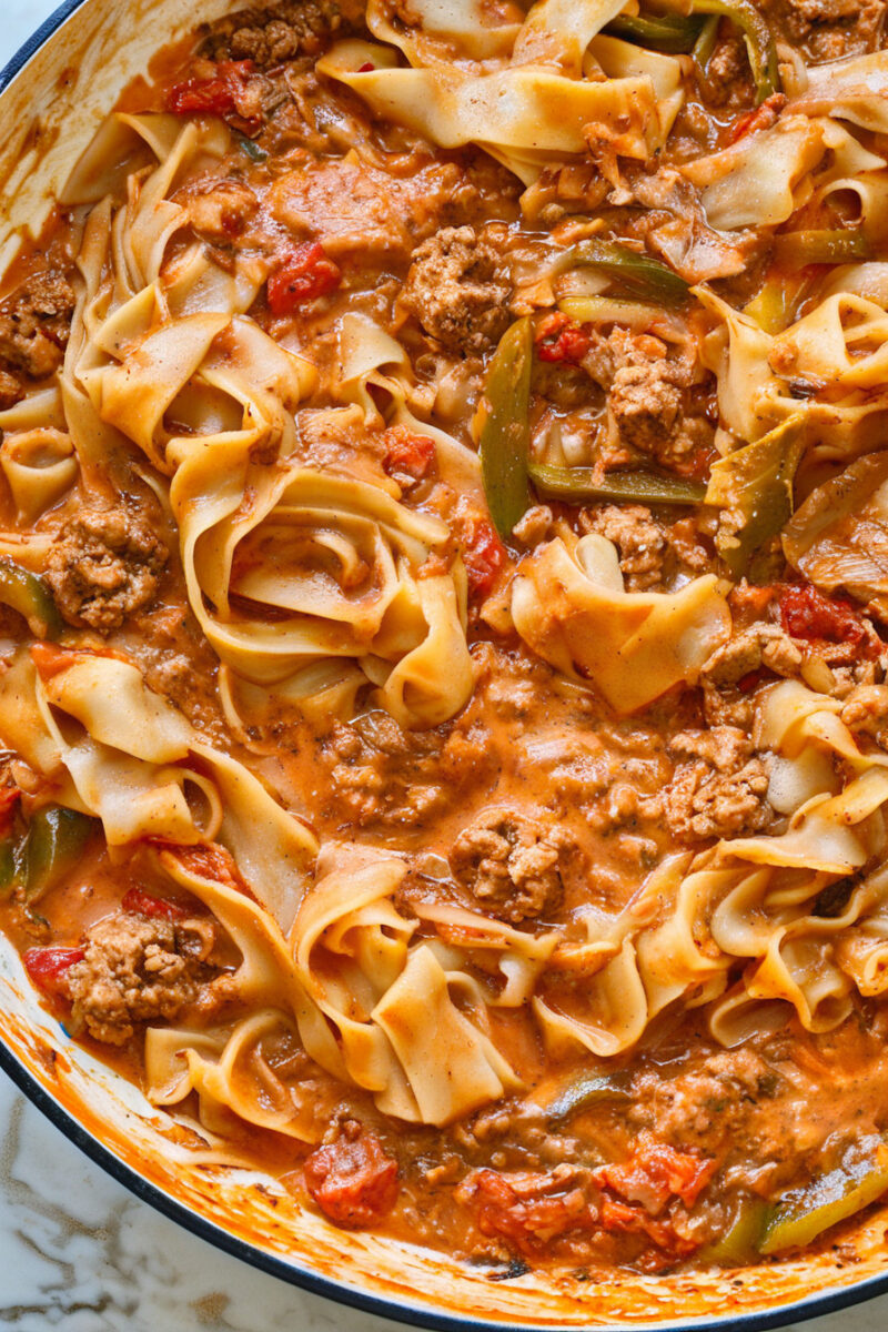 Italian Drunken Noodles 1