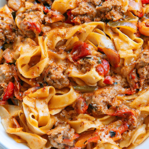 Italian Drunken Noodles 2