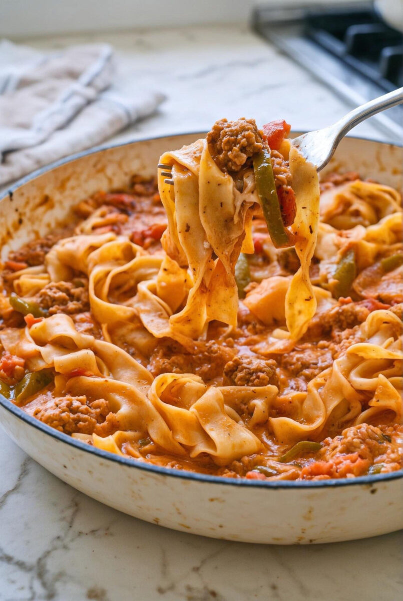 Italian Drunken Noodles 4