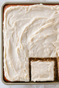 Moist Cream Cheese Frosted Zucchini Cake 1