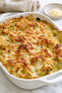 Oven Baked 4 Ingredient Cabbage Gratin 2