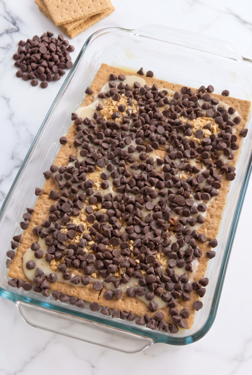 Oven-Baked 4-Ingredient Graham Cracker Dessert Bars 4 Oven Baked 4 Ingredient Graham Cracker Dessert Bars ip1